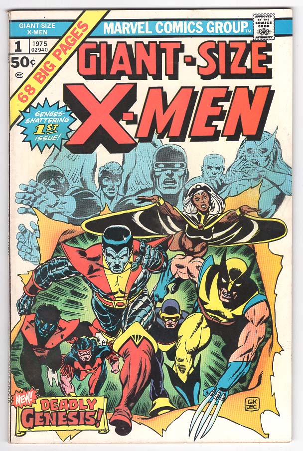Giant Size X-Men #1 F/VF Front Cover